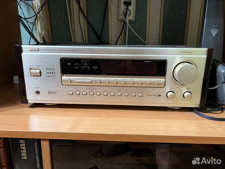 Ресивер Denon AVR-3200G красное дерево