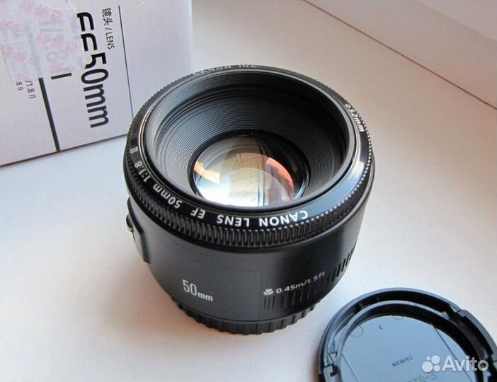 Canon ef 50mm f 1.8 II (супербокэ)