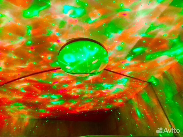 Ночник проектор Звездного Неба мощный 2 динамика