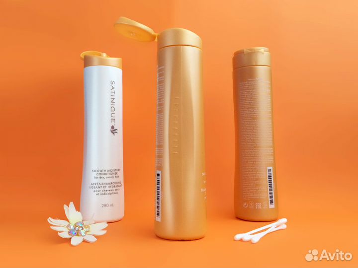 Шампунь для разглаживания волос Amway Сатиник 028л