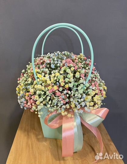 Букет из гипсофилы