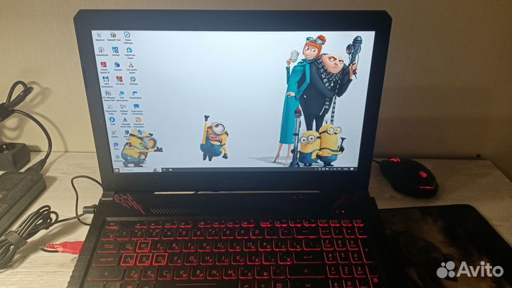 Игровой ноутбук asus TUF FX504