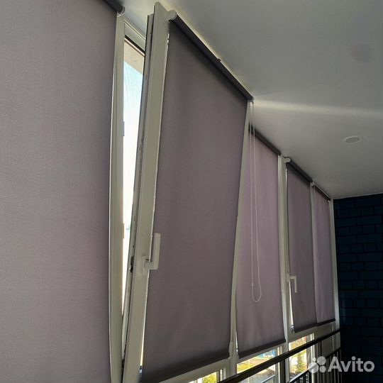 Рулонные шторы на электроприводе