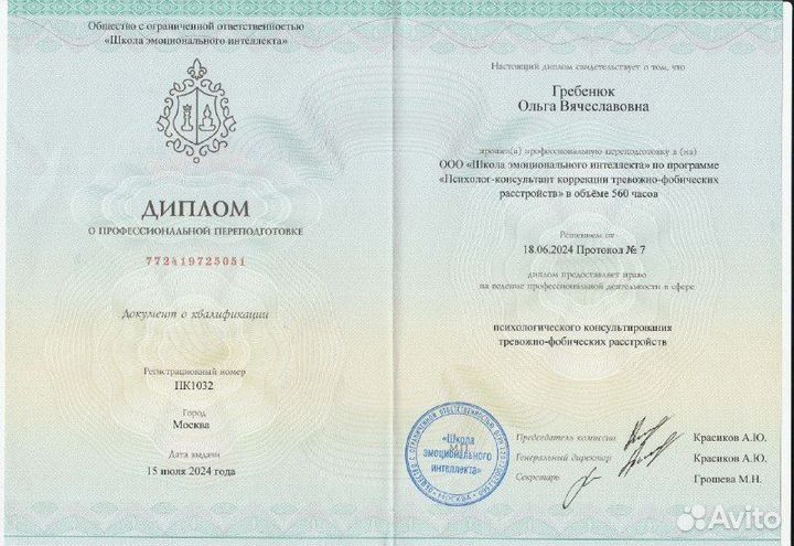 Психотерапия тревожно-фобических расстройств