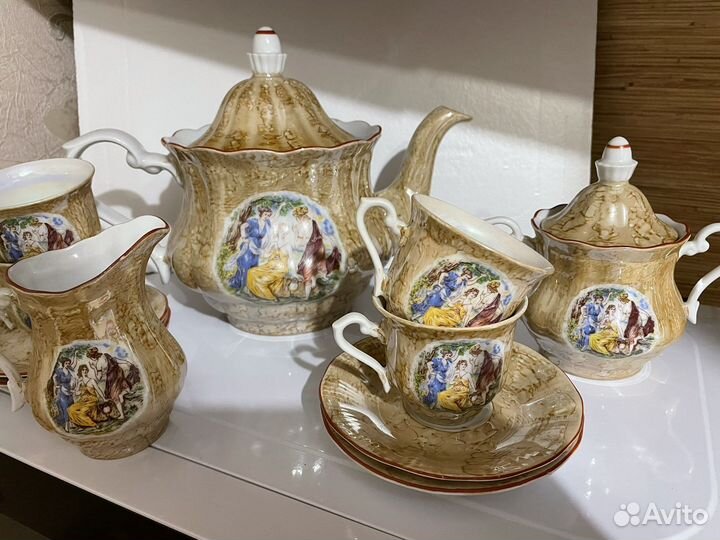 Кофейный сервиз новый