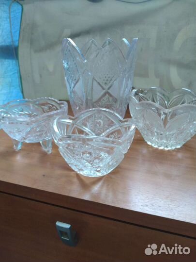 Ваза хрустальная СССР