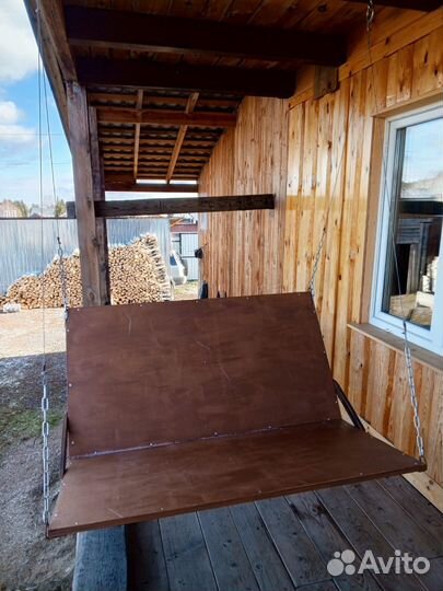 Садовые качели подвесные