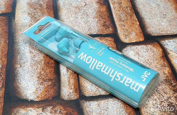 Новые наушники JVC HA-FX38M (с эффектом памяти)