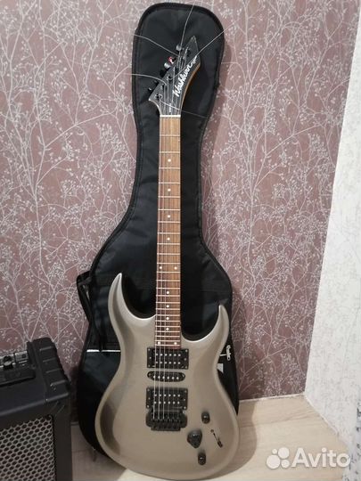 Электронная гитара и комбоусилитель