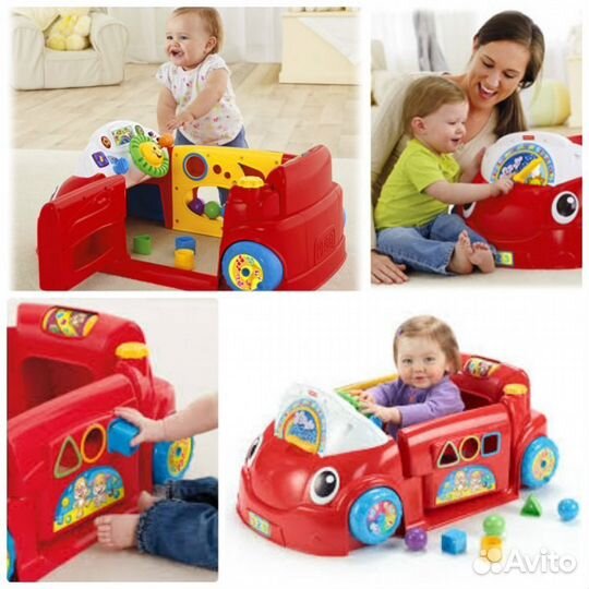 Прокат от Супермамы Машинка Fisher-Price