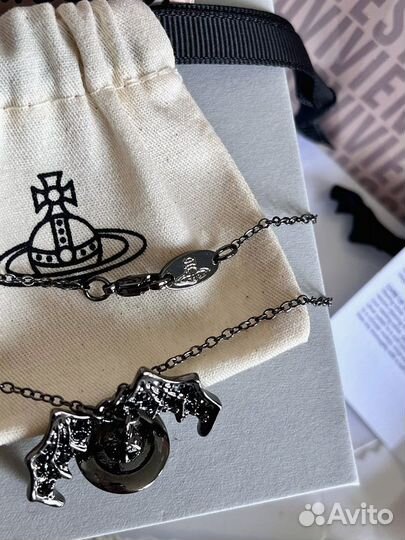 Кулон с цепочкой Vivienne Westwood Bat Necklace