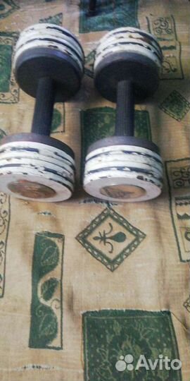 Гантели разборные бу