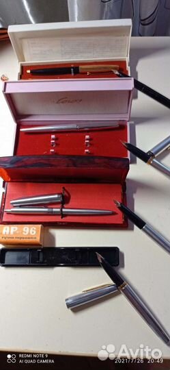 Ручки СССР золотое перо