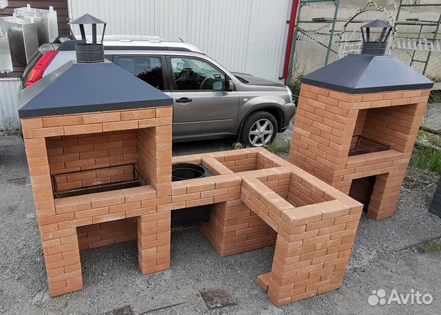 Мангальная зона. Мангал