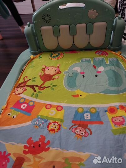 Детский Развивающий коврик с пианино