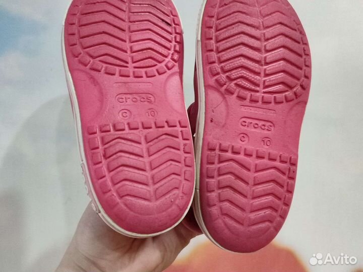 Сандалии crocs c10 для девочки