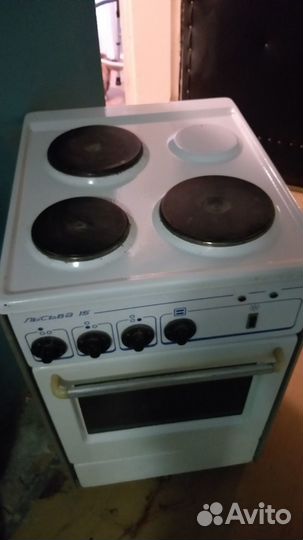Плита электрическая бу с духовкой Лысьва 15