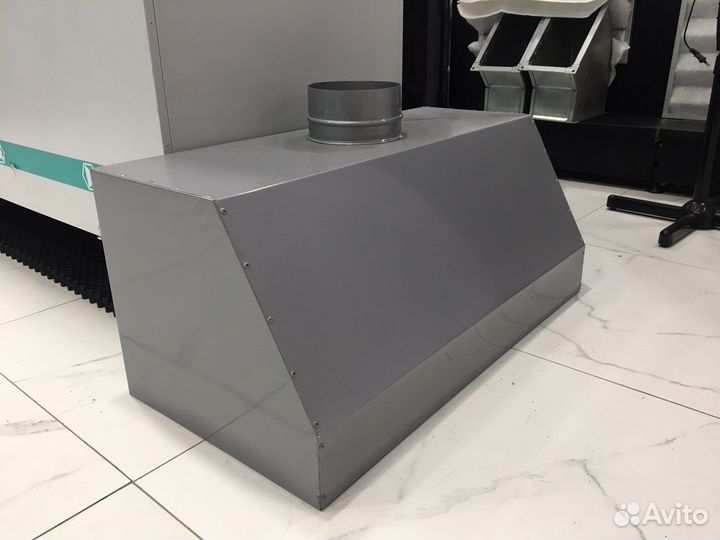 Зонты вытяжные из оцинковки и нержавейки