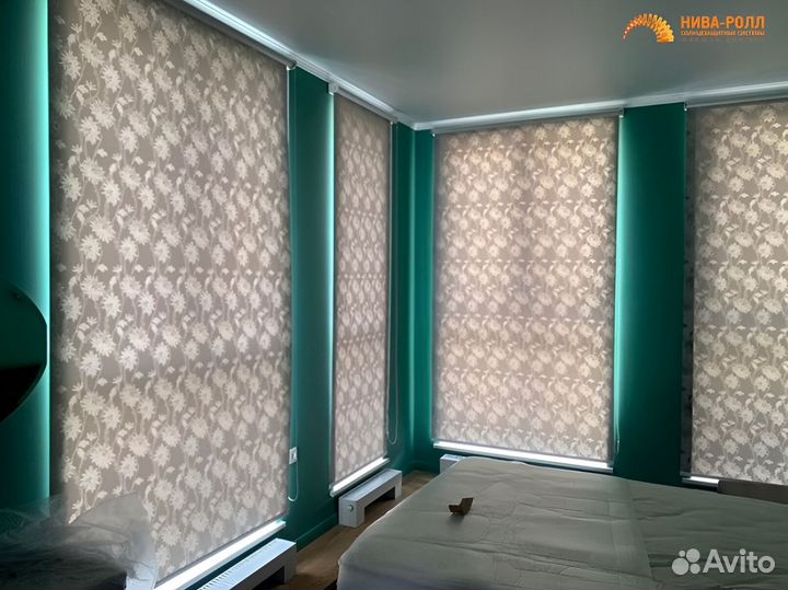 Рулонные шторы, жалюзи на заказ