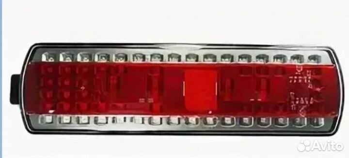 Фонарь задний камаз левый с разъемом сбоку