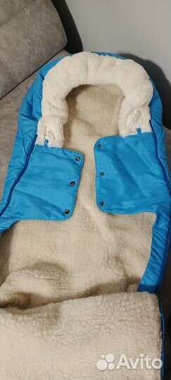 Зимний конверт в коляску