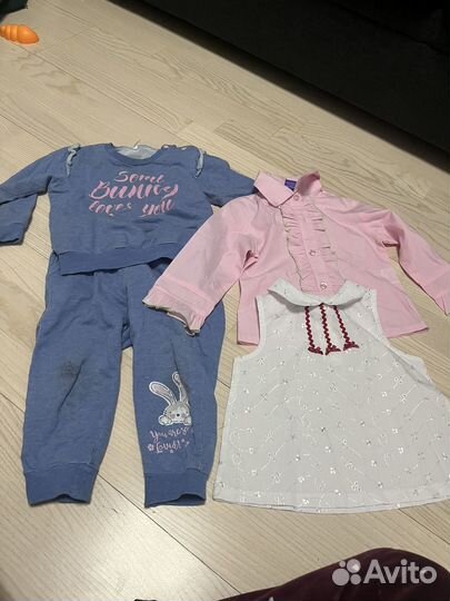 Пакет вещей одежды 68, 74, 80, 86