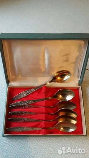Набор десертных ложек СССР