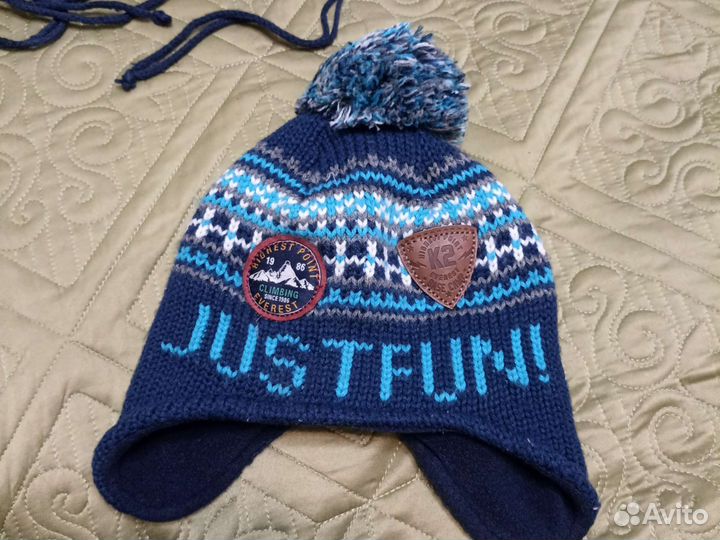 Зимние шапки на мальчика 2 года