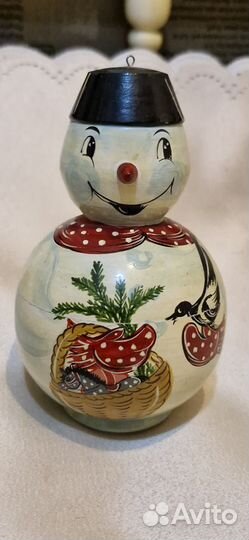 Матрешка снеговик.1996г