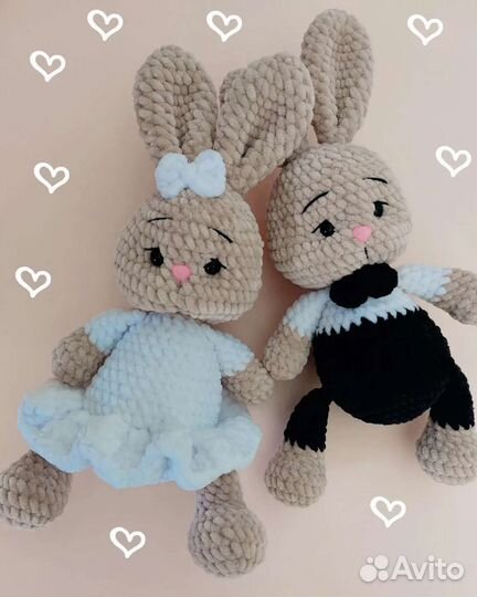 Вязаные игрушки на свадьбу