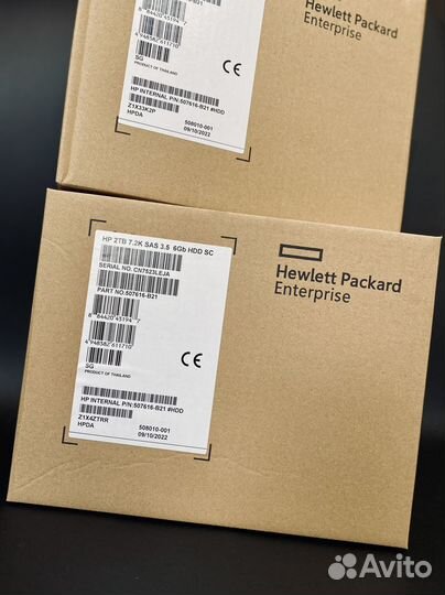 Жесткий диск HP 2Tb 6G SAS 7.2K LFF DP 507616-B21