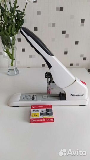 Степлер большой 23/17 brauberg