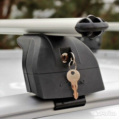 Поперечины люкс на интегрированный рейлинг