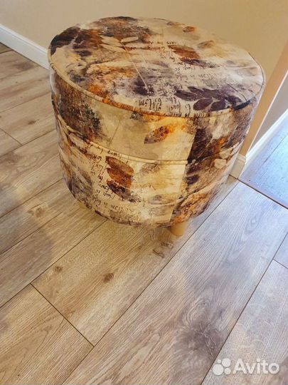 Банкетка пуфик круглый