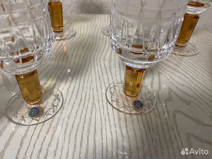 Фужеры хрустальные СССР новые