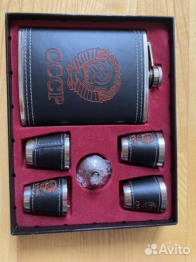 Набор стопки фляжка СССР