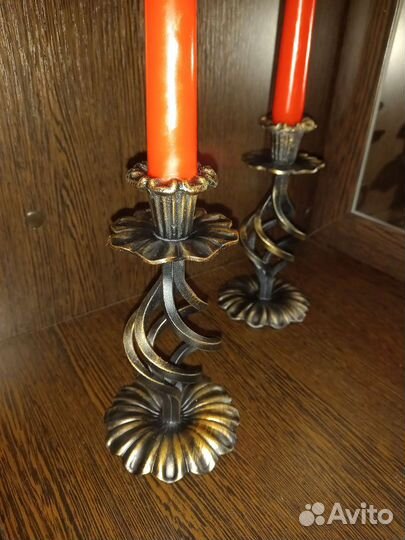 Подсвечники кованые