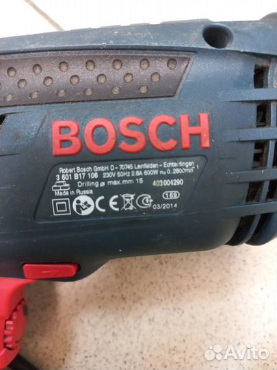 Ударная дрель Bosch GSB 13RE