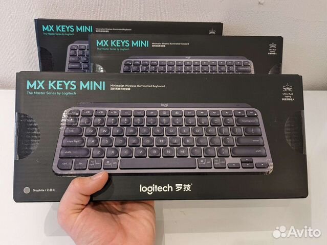 Logitech mx keys mini (rus) новая клавиатура