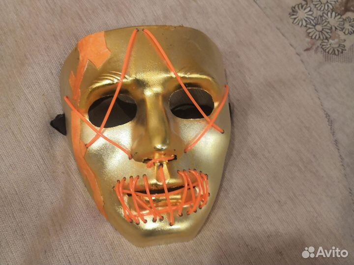 Светящеяся детская маска