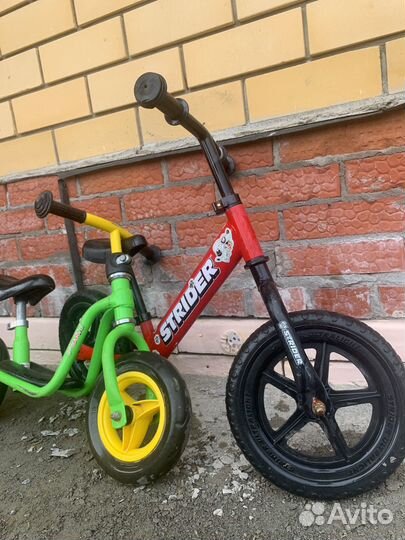 Беговел puky lr и беговел strider