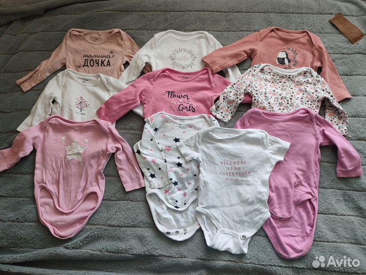 Детские вещи пакетом для девочек 68 74