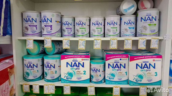 Лечебные смеси Нан