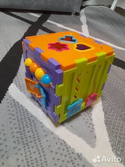 Кубик конструктор детский