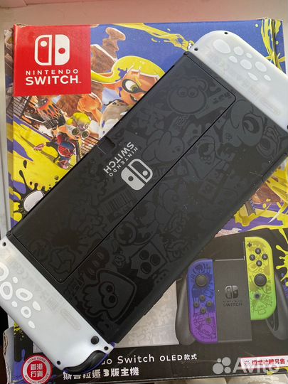Nintendo switch oled splatoon 3