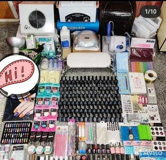 Набор для маникюра с аппаратом strong