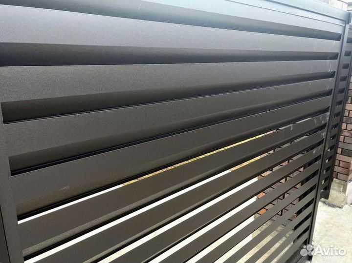 Забор жалюзи