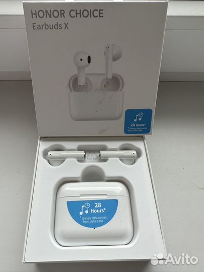 Беспроводные наушники honor choice earbuds x