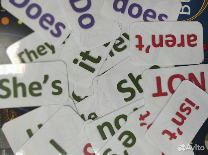 Карточки по английскому языку