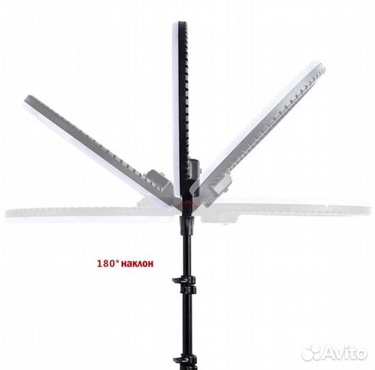 Кольцевая лампа со штативом бу